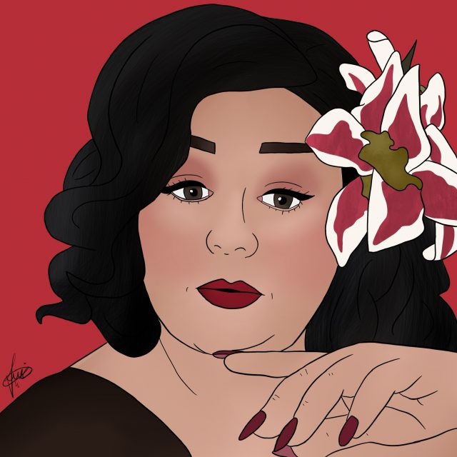 Lady Luck Draws, Lady Luck, Etsy Seller, Body Positivity Project, Body Positivity, Plus Size Portraits, Plus Size Pictures, BoPo Influencers, PS Bloggers, 