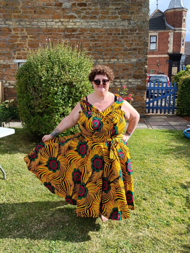 M.A.D kollection, African print, Ankara print, UK owned business, custom made, custom made dress, floral dress, birthday dress, plus size fashion, plus size style, plus size fatshion, plus size fashionista, Bali Babes