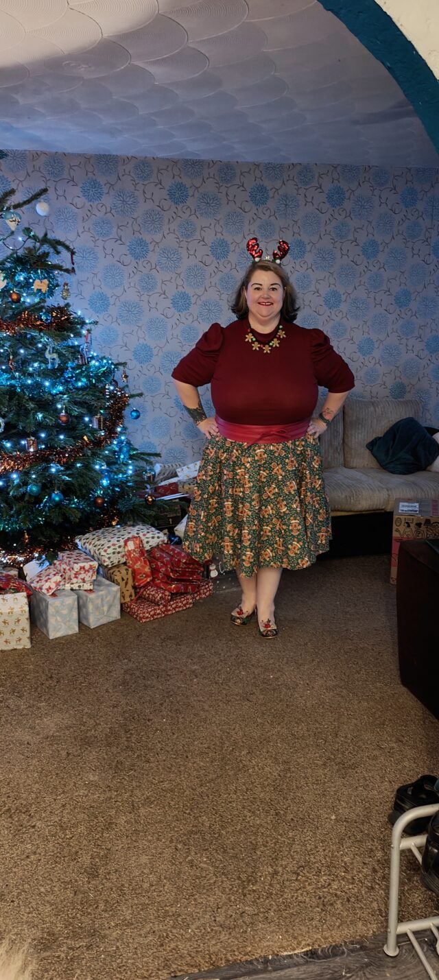 Christmas Clothing, Christmas Style, Christmas Shoes, Christmas Accessories, Irregular Choice, Hot Chocolate Shoes, Hot Chocolaticas, Plus Size Christmas Outfits, Plus Size Style, Plus Size Fashion, Lady V London, Bespoke Plus Size Clothing