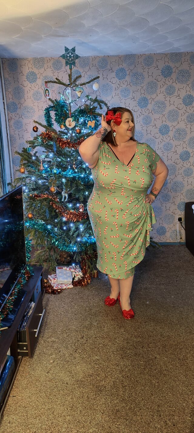 Christmas Clothing, Christmas Style, Christmas Shoes, Christmas Accessories, Irregular Choice, Hot Chocolate Shoes, Hot Chocolaticas, Plus Size Christmas Outfits, Plus Size Style, Plus Size Fashion, Lady V London, Bespoke Plus Size Clothing